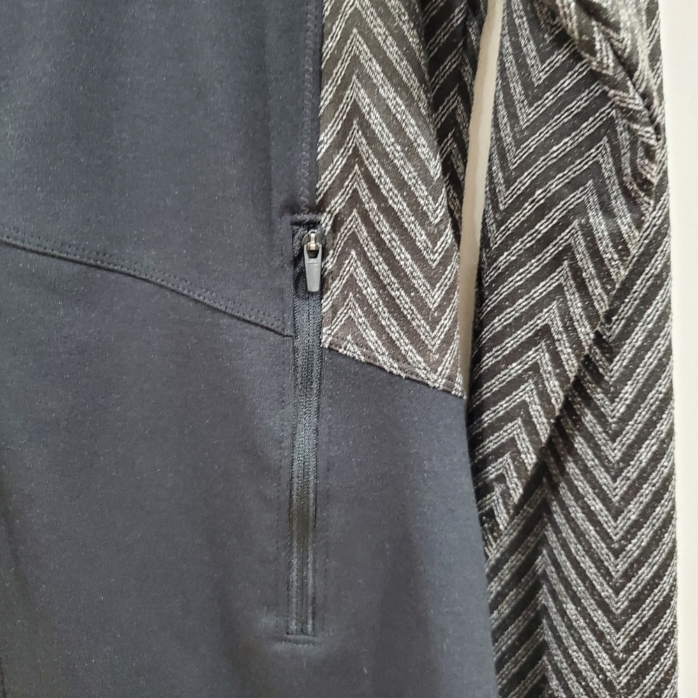Champion Herringbone Zip-up Top Women's Size M - Picture 4 of 11
